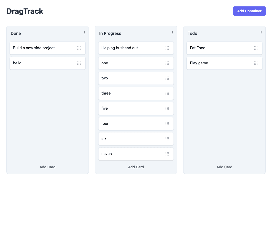 DragTrack